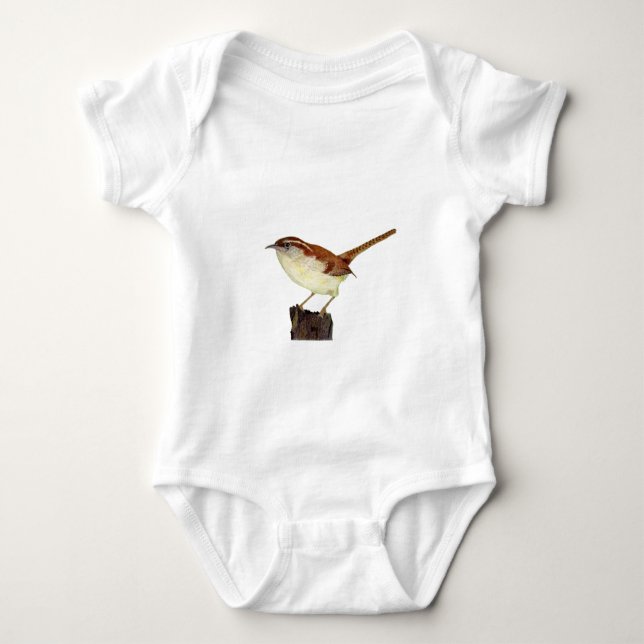 Little Wren Baby Bodysuit (Front)