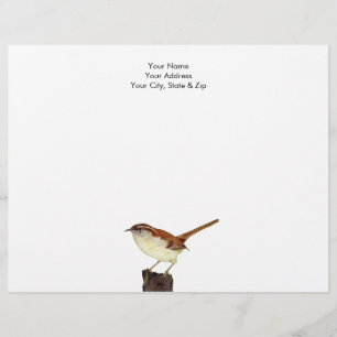 Little Wren Custom Letterhead
