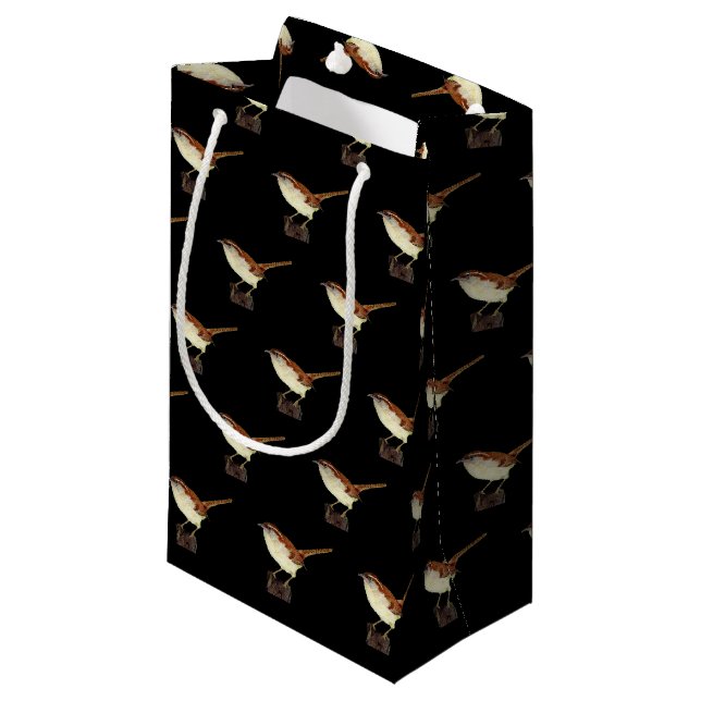Little Wren Small Gift Bag (Front Angled)