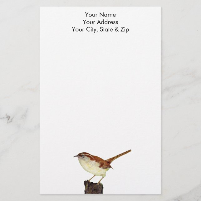 Little Wren Stationery (Front)