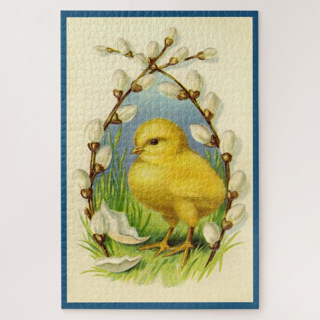 Little Yellow Bird Large Puzzle (Vertical)