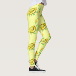 Little Yellow Bird Leggings
