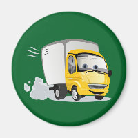 Little Yellow Cartoon Truck for Kids!