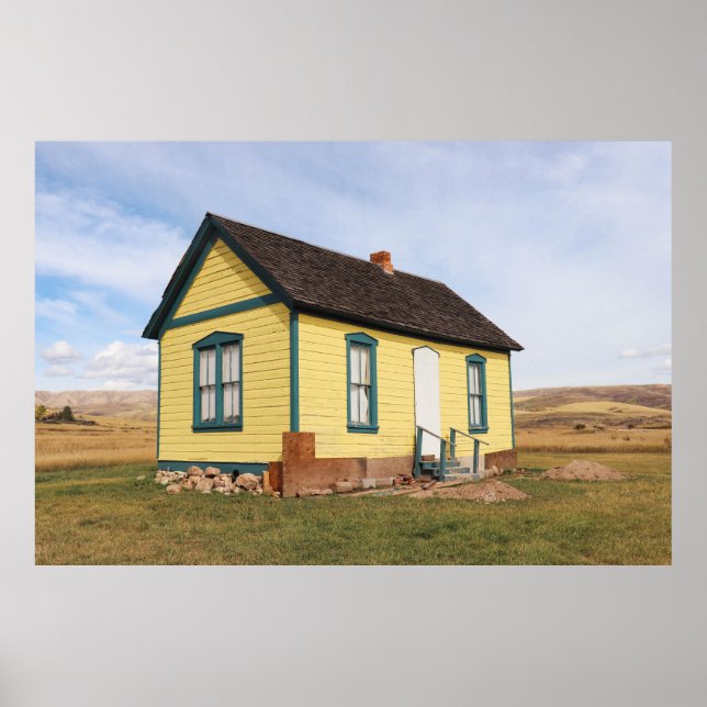 Little Yellow Cottage  Poster (Front)