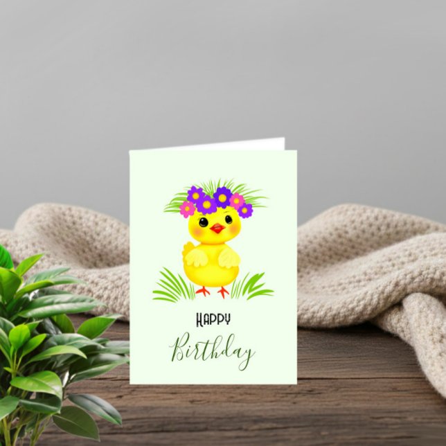 Little yellow duck holiday card (Creator Uploaded)