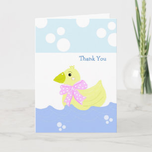 Little Yellow Duck Thank You Card