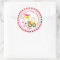 Little Yellow Dump Truck Valentine's Day Stickers