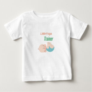 Little Yoga Trainer" Toddler T-Shirt