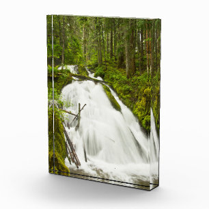 Little Zig Zag Falls Mount Hood National Forest Photo Block
