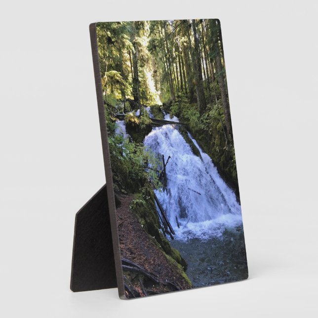 Little Zigzag Falls, OR Plaque (Side)