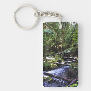 Little Zigzag River, Oregon Key Ring