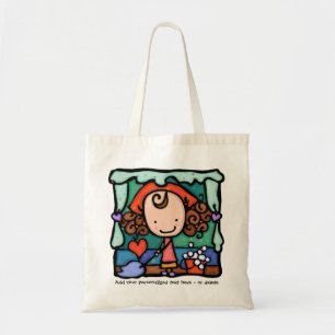 LittleGirlie cleans her house! TOTE Bag