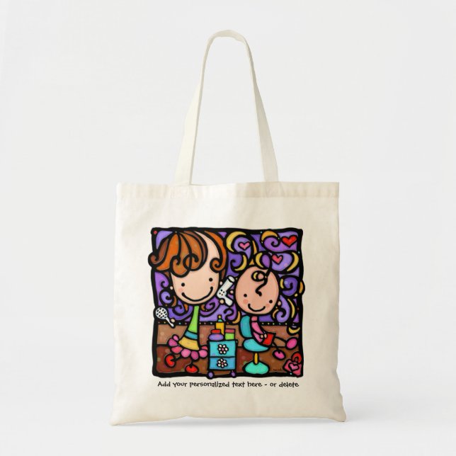 LittleGirlie plays Hair Salon TOTE (Front)