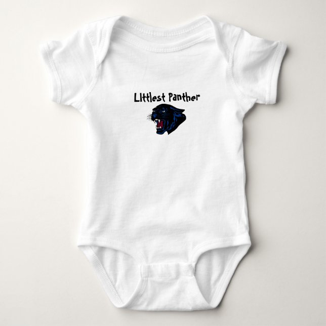 LIttlest Panther Baby Bodysuit (Front)
