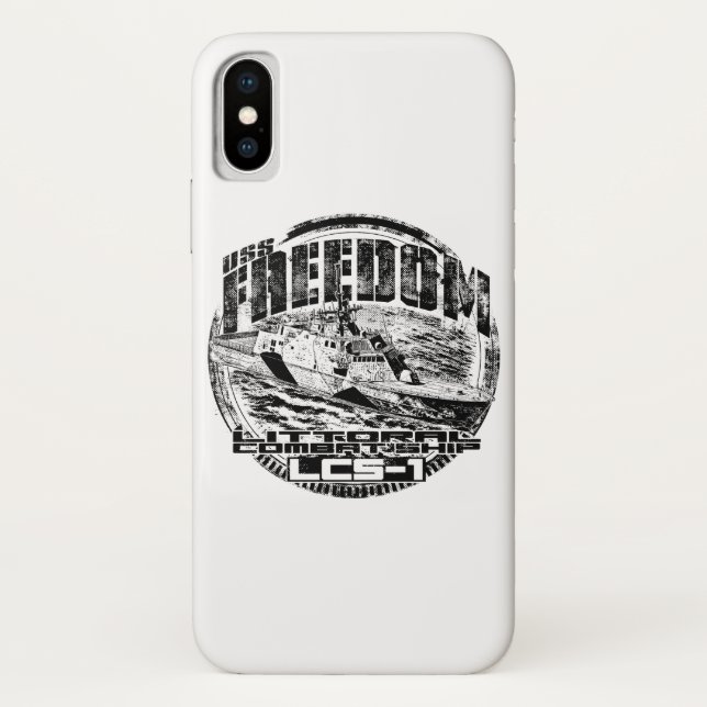 Littoral combat ship Freedom Case-Mate iPhone Case (Back)