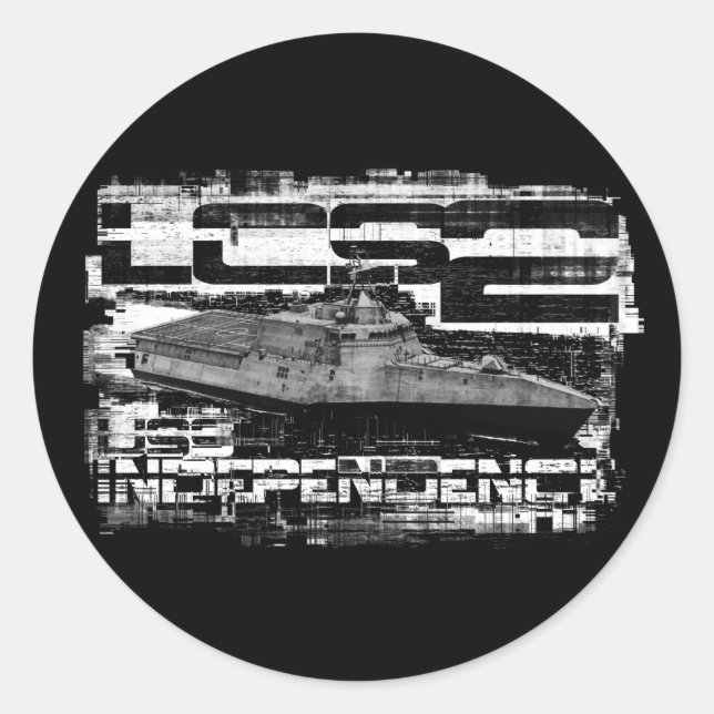 Littoral combat ship Independence Sticker (Front)