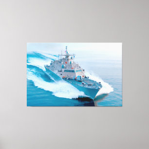 LITTORAL COMBAT SHIP – LCS-13 40x60 Canvas Print