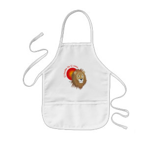 Liun 23 fanadur fin 22 avust Schürze Kids Apron