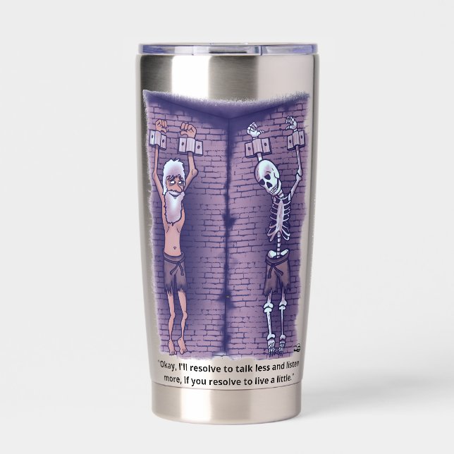Live A Little Insulated Tumbler (Front)