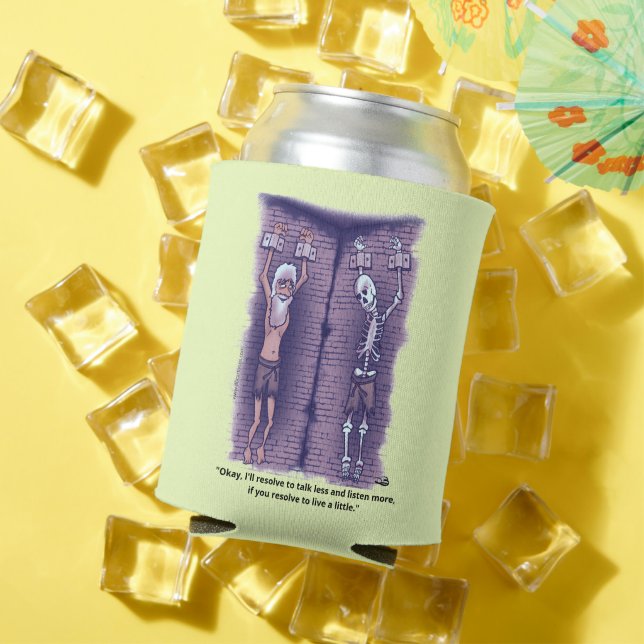 Live A Little New Year's Resolution Can Cooler (In Situ Summer)