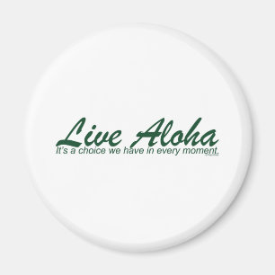 Live Aloha Landscape Design Magnet