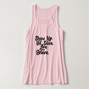 Live Brave Singlet