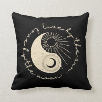 Live by the Sun Love by the Moon Celestial Black