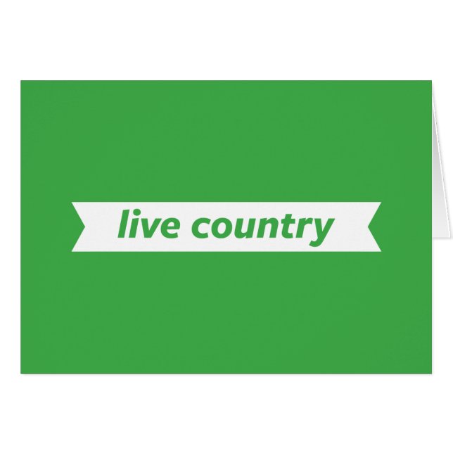 Live Country (Front Horizontal)