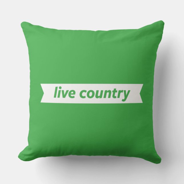 Live Country Cushion (Front)