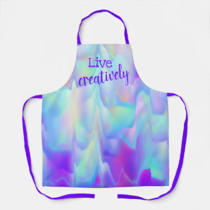 Live Creatively Colourful Apron