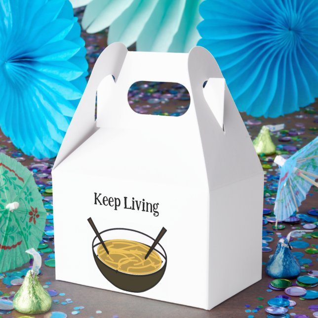 Live – Cute Positive Cartoon Design Favour Box (Party)