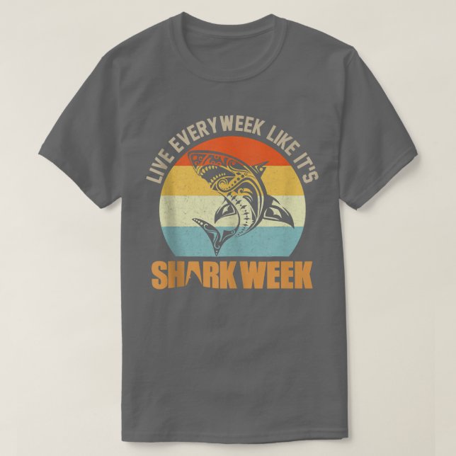 Live Every Week Like It's Shark Tank Top (Design Front)