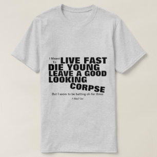 Live Fast - A MisterP Shirt