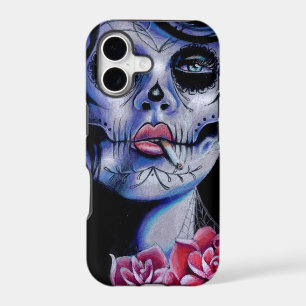 Live Fast Die Young Day of the Dead Portrait