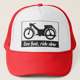 Live Fast, Ride Slow Trucker Hat