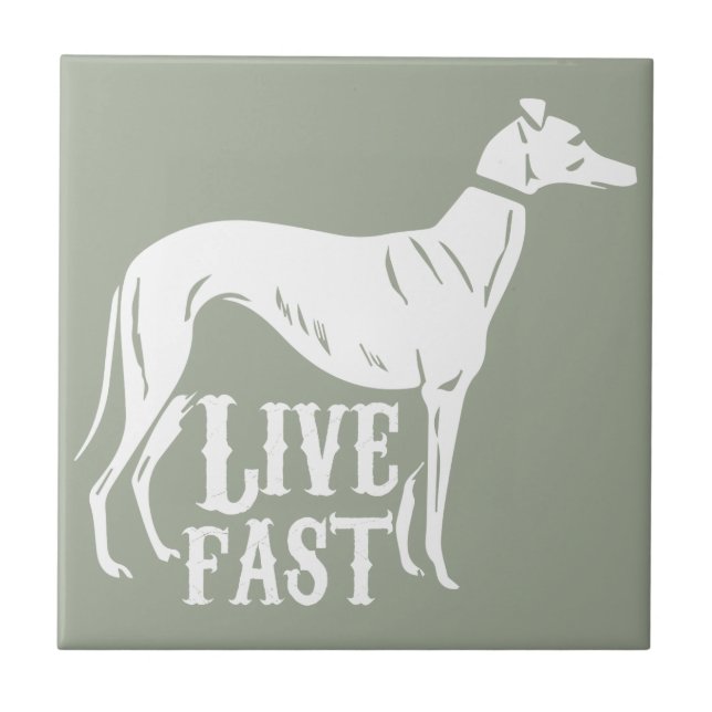 Live Fast Tile (Front)