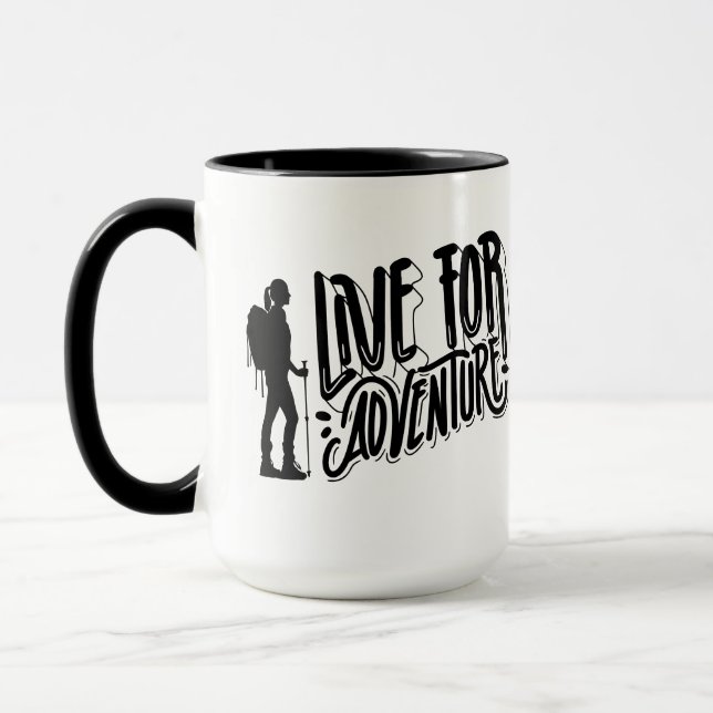 Live For Adventure Mug (Left)