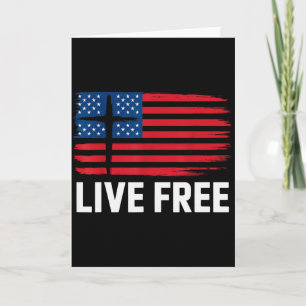Live Free  Card