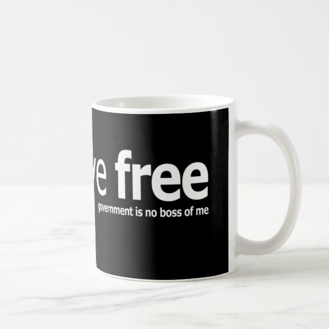 Live Free Mug (Right)