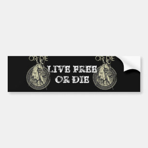 Live Free or Die! Bumper Sticker