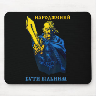 Live-free Or Die Cossack Warrior Mouse Pad
