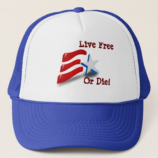 Live Free or Die - Hat (Front)