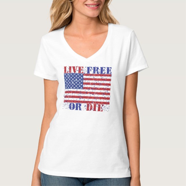 Live Free or Die T-Shirt (Front)