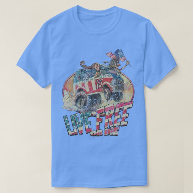 Live Free or Die T-Shirt (Design Front)