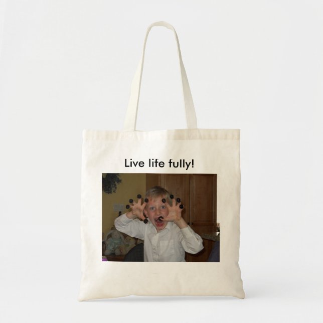 Live Fully! Tote Bag (Front)