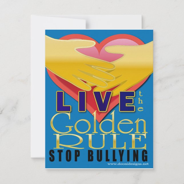 live golden rule stop bullying (Front)