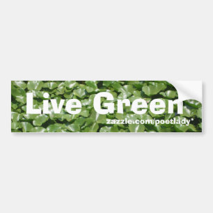 Live Green Bumper Sticker