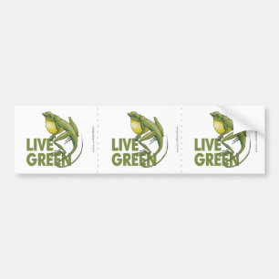 Live Green Bumper Sticker