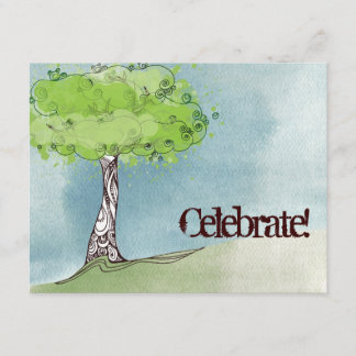 Live Green Invitation