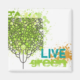 Live Green Magnet